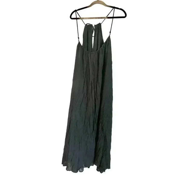 ASTR The Label Maxi Dress Black Adjustable Straps  Open Back Lined Size XS - Picture 2 of 7